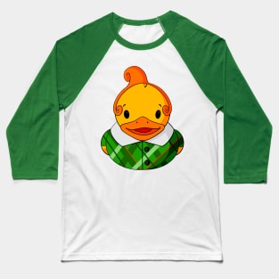 Green Munchkin Rubber Duck Baseball T-Shirt